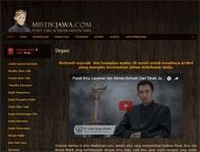 Tablet Screenshot of mistikjawa.com